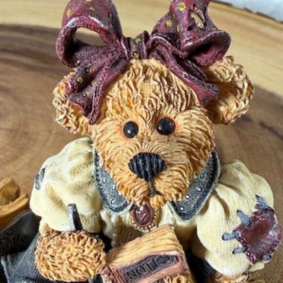 Vintage Boyds Bears Ms. Friday...Take This Job Bearstone Collection Figurine - Picture 2 of 11